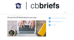 Desktop Screenshot of cbbriefs.com